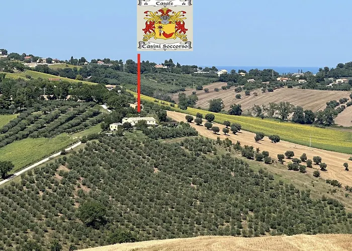 Casale Casini Soccorso, Residenza Di Campagna Landhaus Senigallia